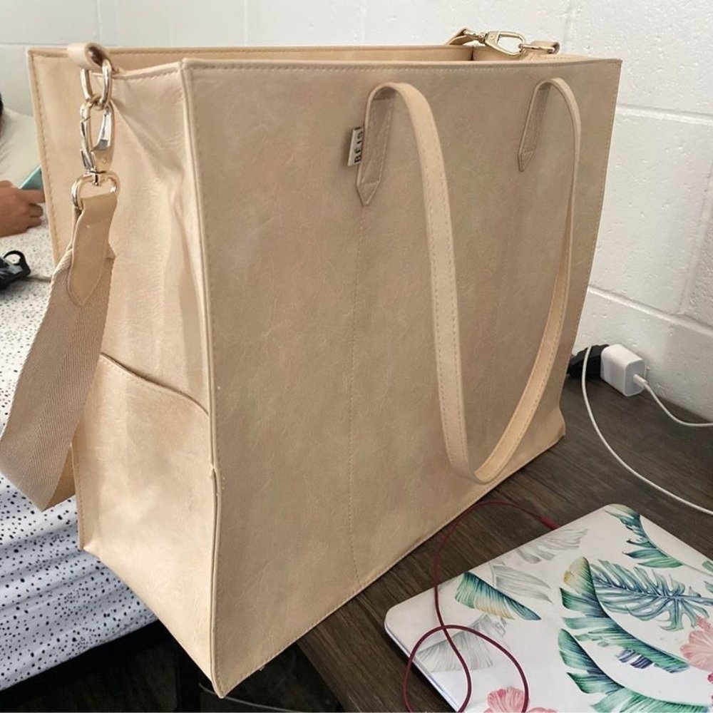 Beis - The Work Tote in Beige